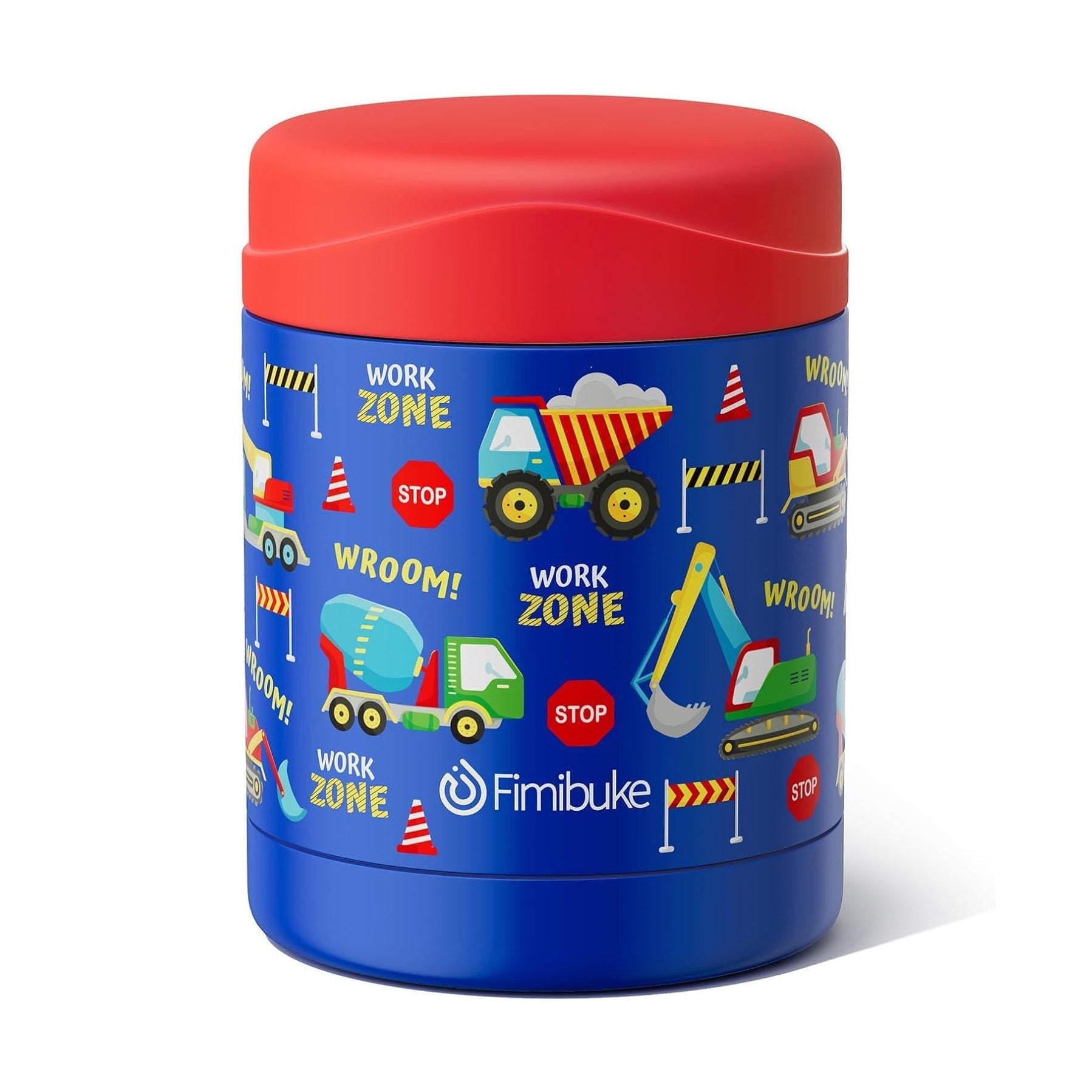 Fimibuke 12oz Insulated Kids Food Jar for Hot & Cold Meals