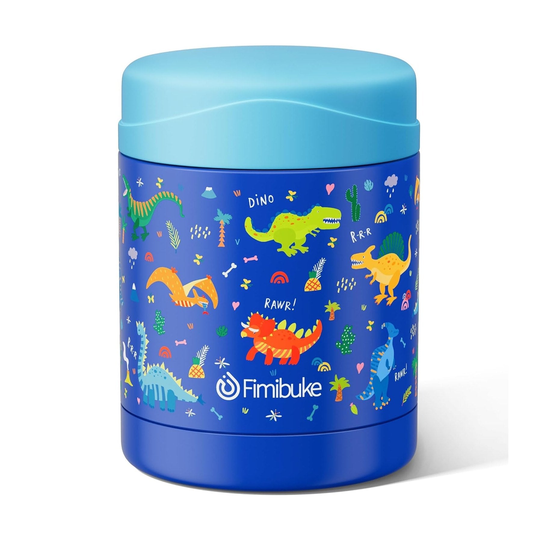 Fimibuke 12oz Insulated Kids Food Jar for Hot & Cold Meals - Truck