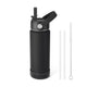 Fimibuke 18oz Kids Insulated Water Bottle with Straw - Amethyst
