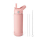 Fimibuke 18oz Kids Insulated Water Bottle with Straw - Harbor Grey