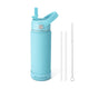 Fimibuke 18oz Kids Insulated Water Bottle with Straw - Bubble Gum