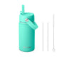 Fimibuke 14oz Kids Insulated Water Bottle with Straw - Amethyst