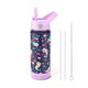 Fimibuke 18oz Kids Insulated Water Bottle with Straw - Turquoise