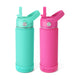 Fimibuke 18oz Kids Insulated Water Bottle with Straw