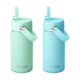 Fimibuke 14oz Kids Insulated Water Bottle with Straw