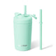 Fimibuke 10oz Spill-Proof Toddler Cups with Straw, 1- to 4-Pack - Coastal