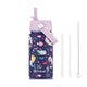 Fimibuke 14oz Kids Insulated Water Bottle with Straw - Magenta