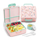 Fimibuke 41oz Kids Bento Lunch Box with 4 Compartments - Purple Unicorn