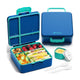 Fimibuke 41oz Kids Bento Lunch Box with 4 Compartments - Rainbow