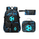 Fimibuke Boys Glow-in-the-Dark 3-Piece Backpack Set