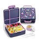 Fimibuke 41oz Kids Bento Lunch Box with 4 Compartments - Construction Trucks