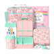 Fimibuke Kids 4-Compartment Bento Lunch Set with 12oz Thermos - Ink Blue