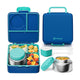 Fimibuke 60oz Bento Box with 8.5oz Thermos & Utensils - Unicorn