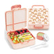 Fimibuke 41oz Kids Bento Lunch Box with 4 Compartments - Unicorn Pink