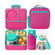 Fimibuke Complete Bento Lunch Set with Thermos, Bottle & Bag
