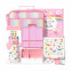 Fimibuke Kids 4-Compartment Bento Set with 14oz Water Bottle