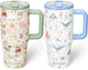 Fimibuke 20oz Insulated Stainless Steel Kids Tumbler with Straw
