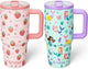 Fimibuke 20oz Insulated Stainless Steel Kids Tumbler with Straw