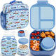 Fimibuke Kids Bento Lunch Box Set with 8.5oz Insulated Food Jar & Lunch Bag