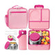 Fimibuke Kids Bento Lunch Set with Thermos, Water Bottle & Bag