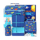 Fimibuke Kids 4-Compartment Bento Set with 14oz Water Bottle - Unicorn