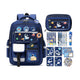 Fimibuke Capybara Kids Backpack & 28-Piece School Supplies Set