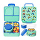 Fimibuke 60oz Bento Box with 8.5oz Thermos & Utensils - Nautica Blue