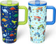 Fimibuke 20oz Insulated Stainless Steel Kids Tumbler with Straw