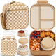 Fimibuke Kids Bento Lunch Box Set with 8.5oz Insulated Food Jar & Lunch Bag