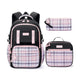 Fimibuke Girls 3-Piece Water-Resistant Backpack Set, Age 6+