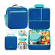 Fimibuke 60oz Kids Bento Lunch Box Set with 8.5oz Thermos & Bag