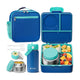 Fimibuke Kids Bento Lunch Set with Thermos, Water Bottle & Bag