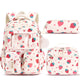 Fimibuke Girls 3-Piece Lightweight Backpack Set with Lunch Bag